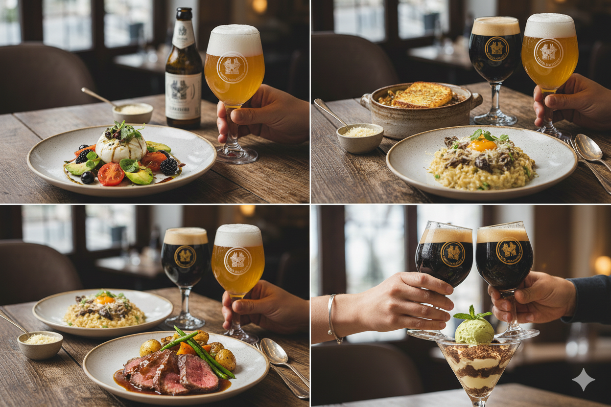 Das Biergenuss Menü im Juni