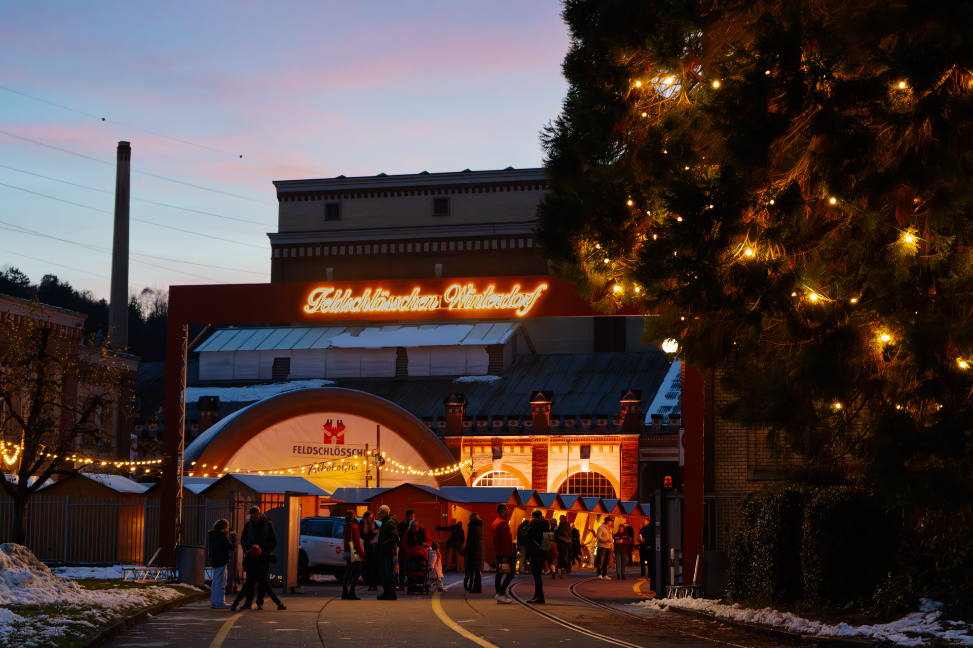 Feldschlösschen Winterdorf