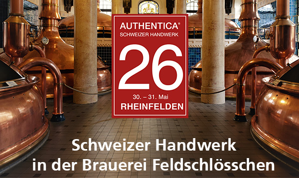 Authentica-Messe in der Brauerei Feldschlösschen